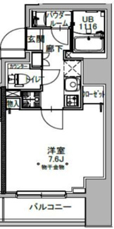 【間取り】 | S-RESIDENCE八丁堀una（エスレジデンス八丁堀ウーナ）