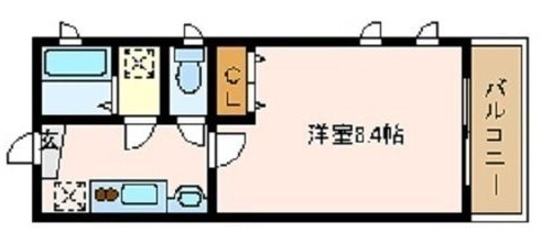 ラ・フォンテーヌ中野坂上の間取り|間取りです。