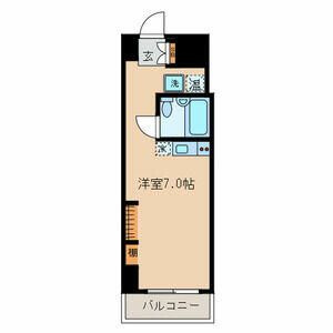 サンクレストビルの間取り|間取りです。