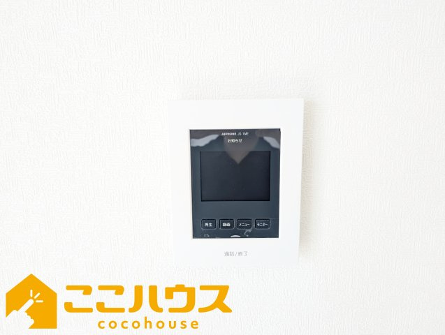 読谷村大木第４　クレイドルガーデン　新築戸建て　全３棟　2号棟のセキュリティ|録画機能付きTVインターホン