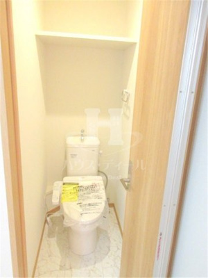 【トイレ】 | アルカディアV | シンプルで使いやすいトイレです