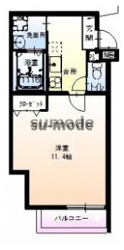 【間取り】 | フジパレス千里丘駅西