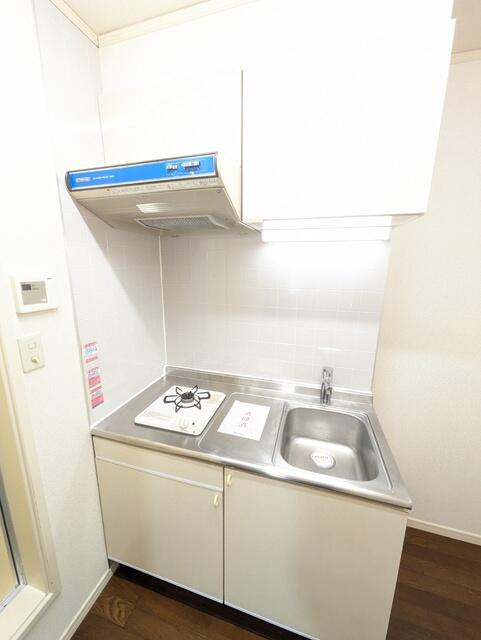 1口ガスコンロ付きキッチン
