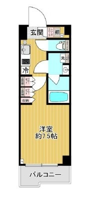 ルーブル西高島平の間取り|間取りです。