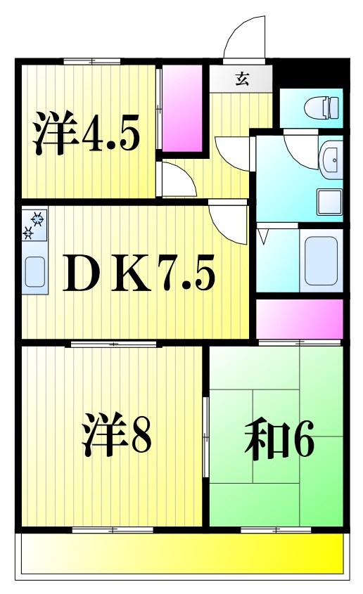 第二田口ビルの間取り