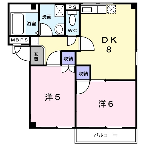 カサマローネの間取り