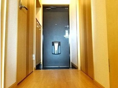 上益城郡御船町大字滝川のアパートの玄関