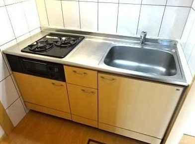 上益城郡御船町大字滝川のアパートのキッチン