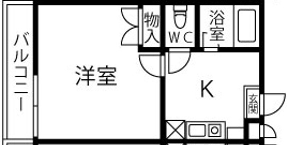 プレステージ室見南の間取り