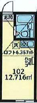 【間取り】 | ユナイト白幡チョコミントパフェ