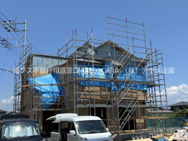 南アルプス市鮎沢の新築一戸建の外観