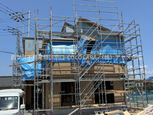 南アルプス市鮎沢の新築一戸建の外観
