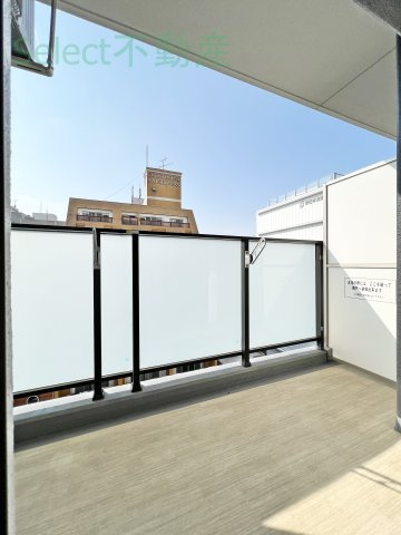 エステムコート名古屋栄プレシャスのバルコニー