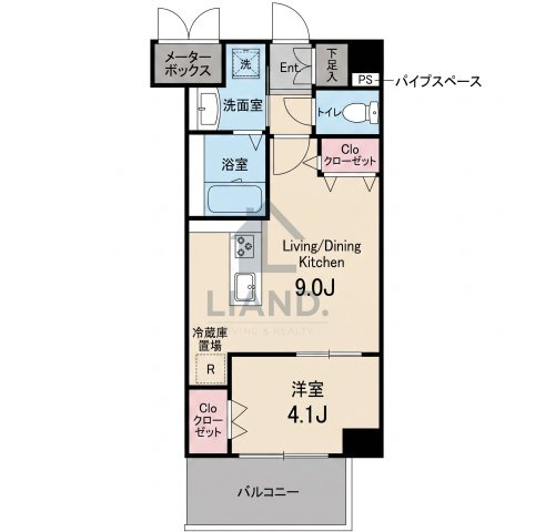 LIBRA井尻　高木小学校区の間取り|LIBRA井尻
