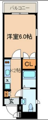 ラフィネ森下の間取り