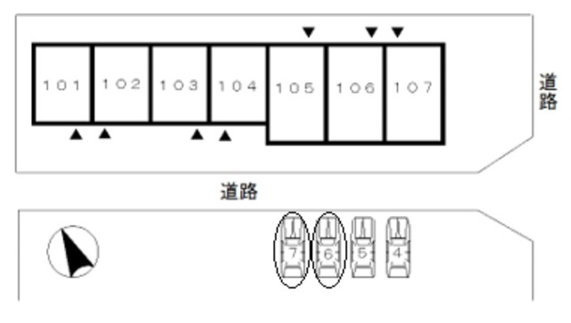 テラス田園調布の区画図