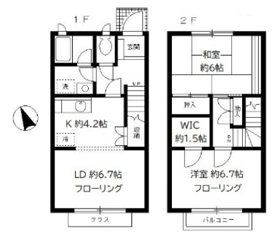 テラス田園調布の間取り