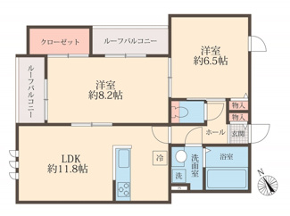 【間取り】 | UTENA TERRACE