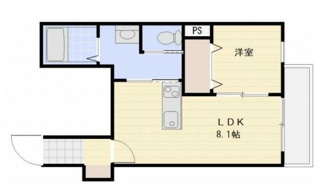 【間取り】 | ベルブラン | 間取りです。