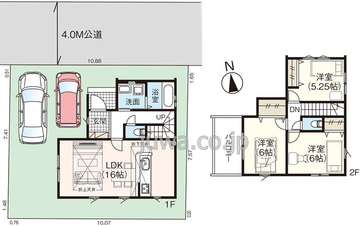 【新築分譲住宅】川越市砂新田30期の間取り