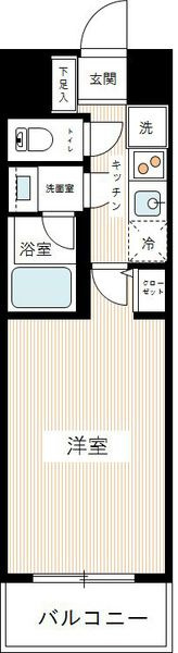 MAXIV HY's 南砂町の間取り|間取りです。