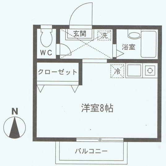 コーポ佳輝の間取り