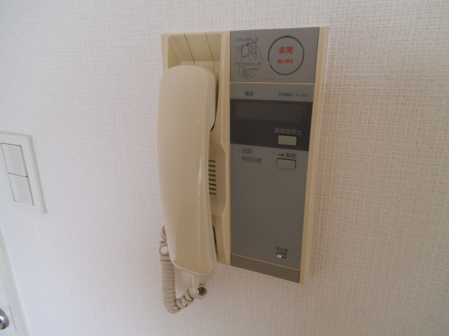 パークフロントのセキュリティ|インターホンも完備しています！