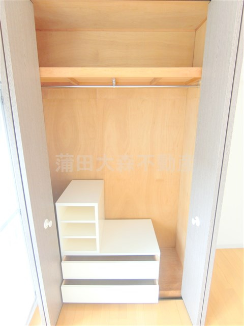 アソシエール糀谷の収納|収納　クローゼット