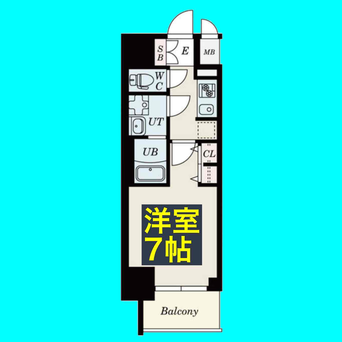S-RESIDENCE熱田Ⅱの間取り