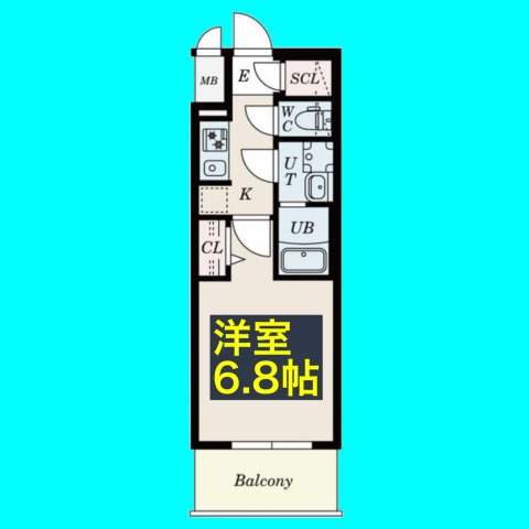 S-RESIDENCE熱田一番の間取り