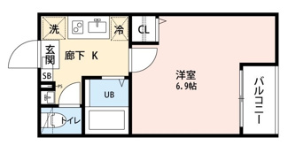 【間取り】 | グランクオール西川口ＮＯＲＴＨ | 間取りです。