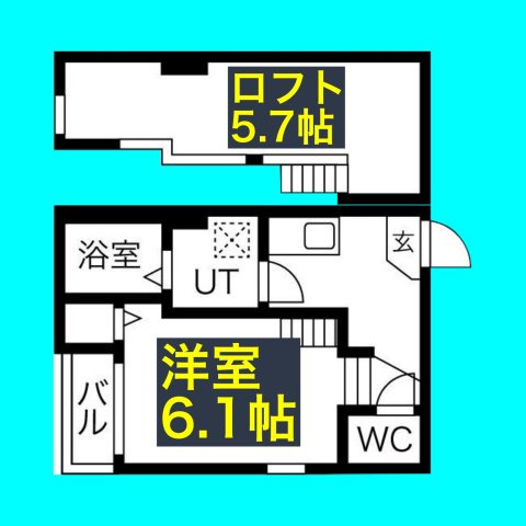 グリーンハイツ伝馬の間取り