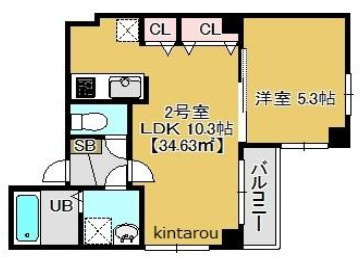 Relache船橋の間取り
