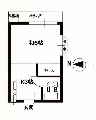 豊玉北3丁目アパートの間取り