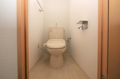 【トイレ】 | CITY SPIRE布施 | 落ち着いた色調のトイレです