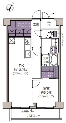 【間取り】 | 日商岩井日本橋浜町マンション