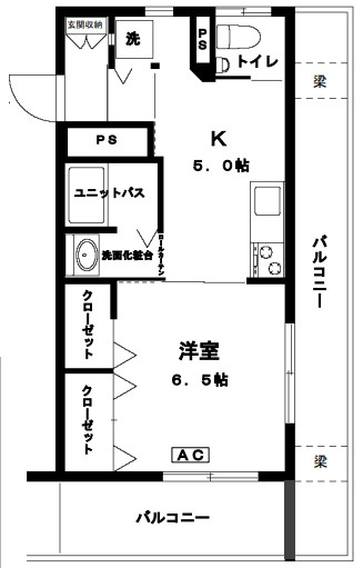 上池台マンションの間取り