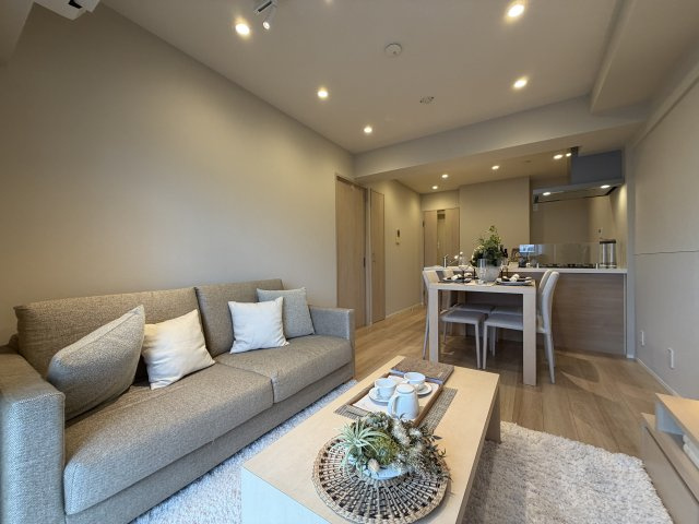 中野区本町４丁目の中古マンションの居間・リビング