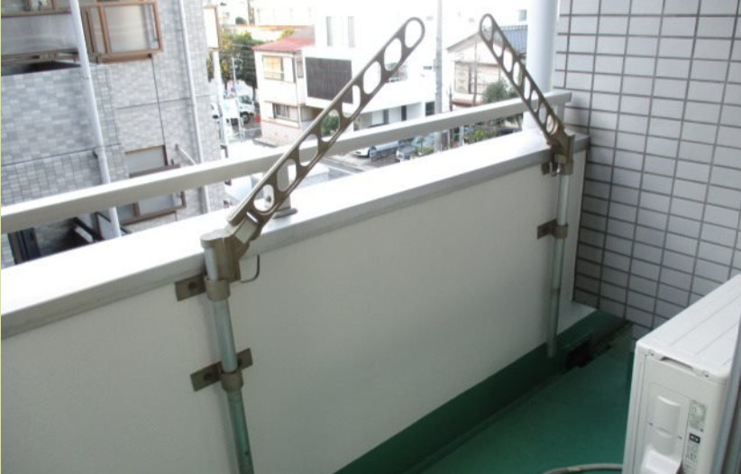 ローヤル高穂のバルコニー