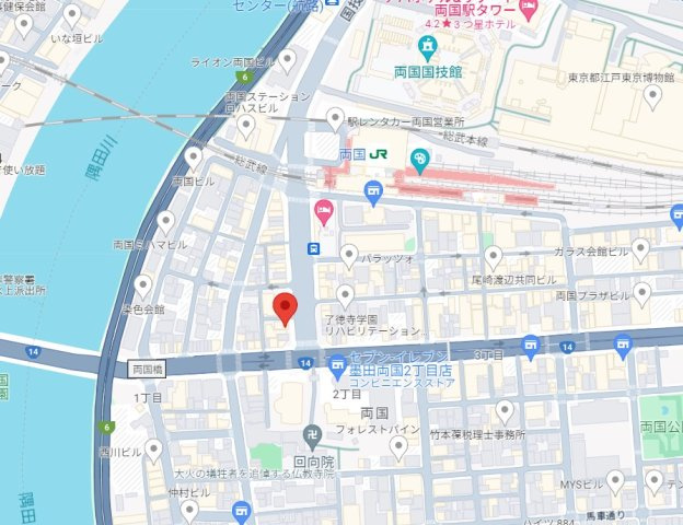 オーソン両国の地図