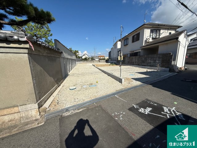 貝塚市麻生中　新築一戸建ての外観|現在の進捗状況です！順調に作業進行中、完成が待ち遠しいです！詳細の間取り等、お気軽にお問い合わせください！