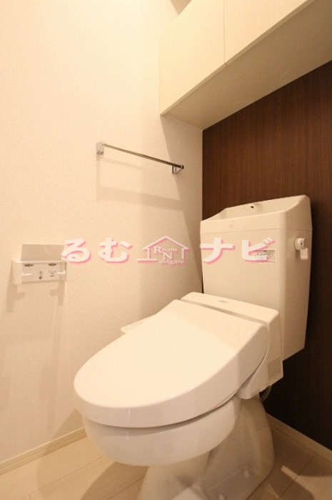 福岡市南区野多目１丁目の賃貸マンションのトイレ