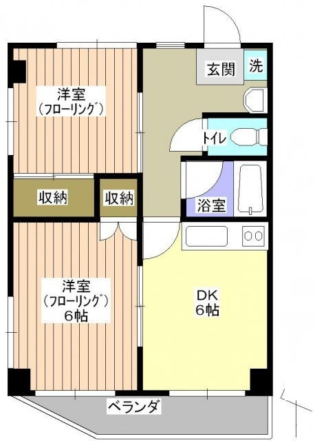 ポート江古田の間取り|間取りです。