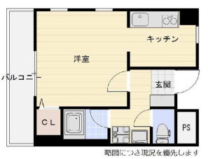 メロディーハイツ千里丘の間取り