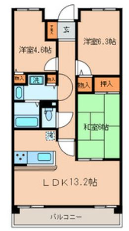 エミネンス滝野川の間取り