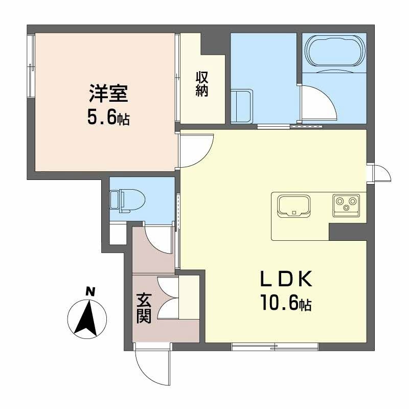 南田宮レジデンスの間取り