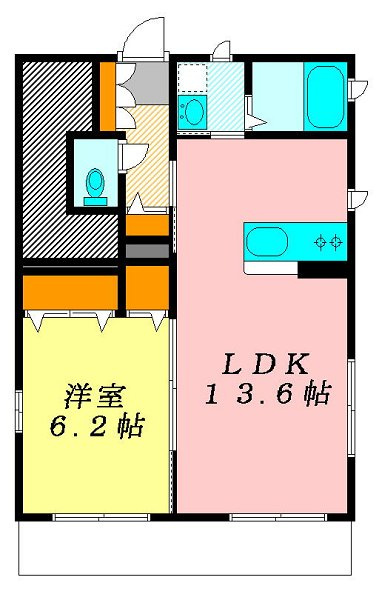エクラ プラージュの間取り