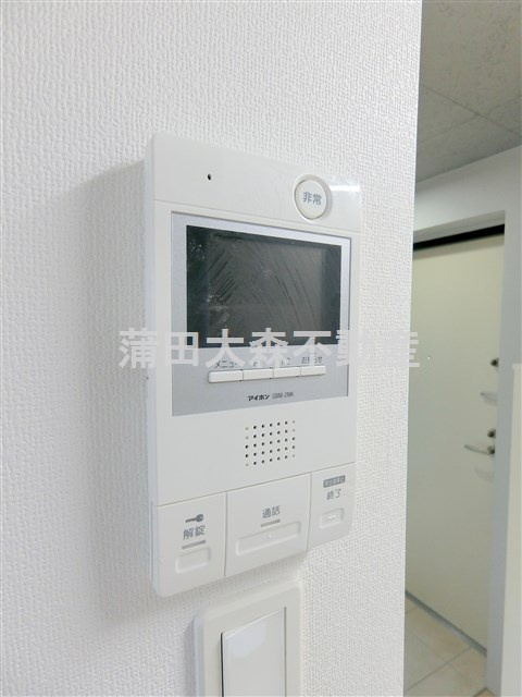 ヴァンテジオ蒲田の設備|TVモニター付オートロック　インタ―ホン