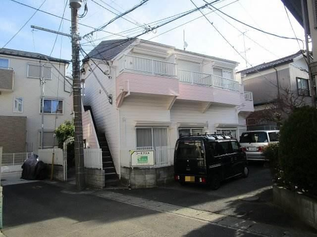 川崎市高津区下作延４丁目のアパートの外観