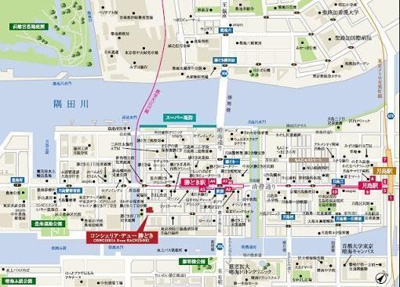 【地図】 | コンシェリア・デュー勝どき